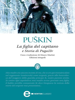 cover image of La figlia del capitano--Storia di Pugačëv